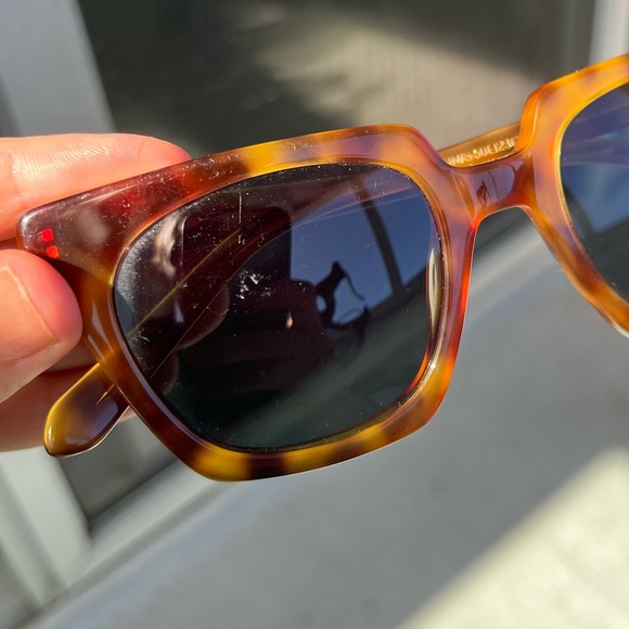 Han Kjobenhavn Tortoise Wayfarer Sunglasses - Picture 2 of 7